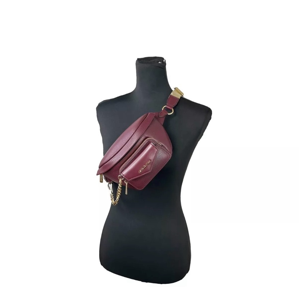 Michael Kors Burgundy Crossbody Bag